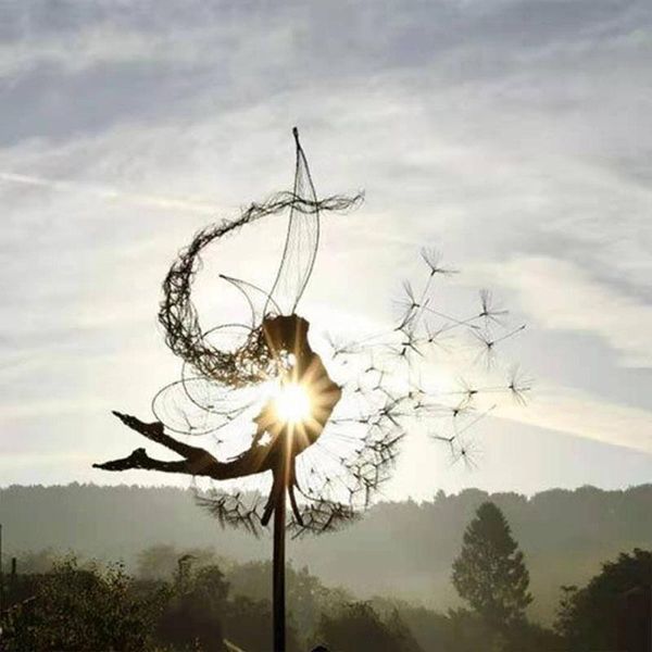 garden decorations fairy dancing and dandelion decorative stake together metal yard art decor lawn landscape sculpture decoration
garden decorations fairy dancing and dandelion decorative stake together metal yard art decor lawn landscape sculpture decoration