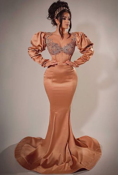 2022 plus size arabic aso ebi gold mermaid prom dresses beaded crystals satin evening formal party second reception bridesmaid gowns dress z, Black
2022 plus size arabic aso ebi gold mermaid prom dresses beaded crystals satin evening formal party second reception bridesmaid gowns dress z, Black