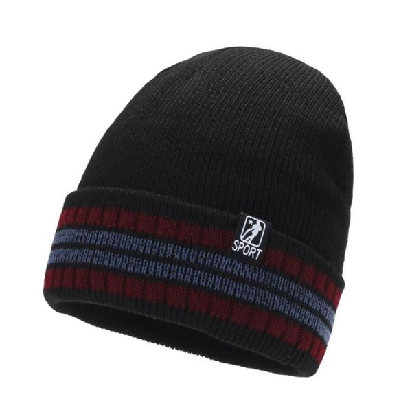 winter outdoor snowboard skiing skating thermal hat plush lining stretch knitted skullies bonnet casual beanie hat1 hats, Black;white 
winter outdoor snowboard skiing skating thermal hat plush lining stretch knitted skullies bonnet casual beanie hat1 hats, Black;white