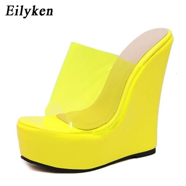 eilyken transparent platform wees jelly sandals fashion high heels female slippers shoes size 35-42 210310, Black
eilyken transparent platform wees jelly sandals fashion high heels female slippers shoes size 35-42 210310, Black