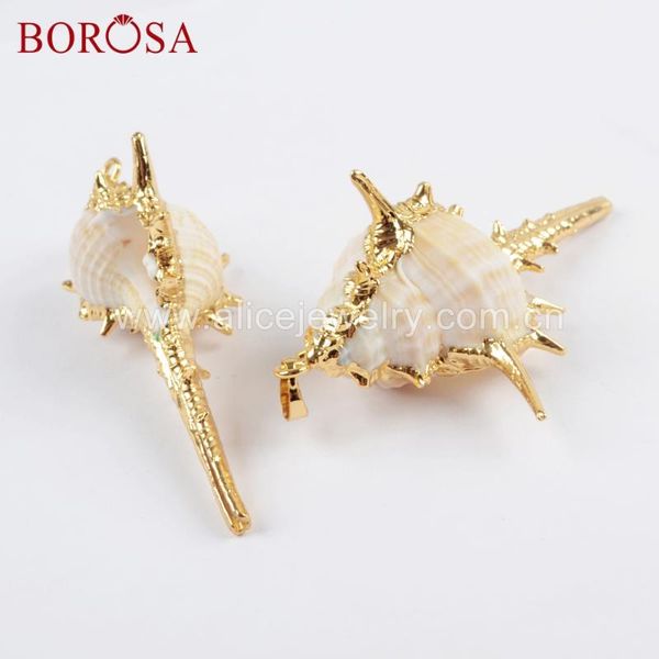 pendants borosa 10pcs wholesale gold color natural conch shell pendant beads sea jewelry for necklace women girls g1656, Black
pendants borosa 10pcs wholesale gold color natural conch shell pendant beads sea jewelry for necklace women girls g1656, Black