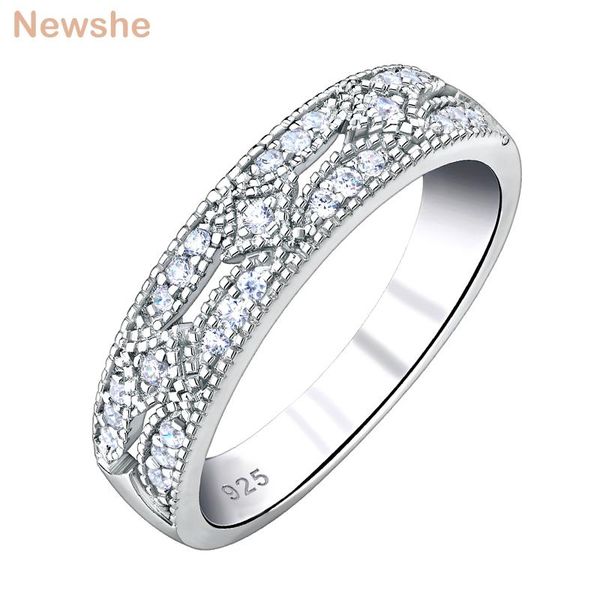 she solid 925 sterling silver engagement ring eternity wedding band white zircon jewelry gift for women br0758 cluster rings, Golden;silver
she solid 925 sterling silver engagement ring eternity wedding band white zircon jewelry gift for women br0758 cluster rings, Golden;silver