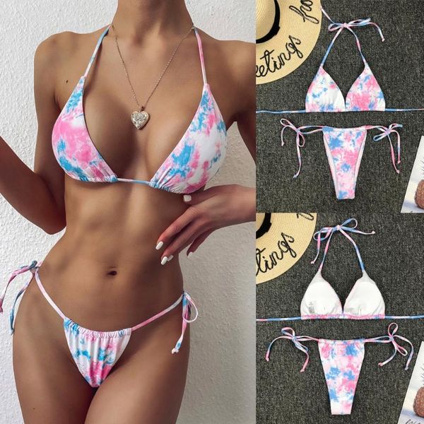 women's swimwear women tie dye bikini set bathing suit beachwear push up swimming bandage swimsuit 2021 @ce, White;black
women's swimwear women tie dye bikini set bathing suit beachwear push up swimming bandage swimsuit 2021 @ce, White;black