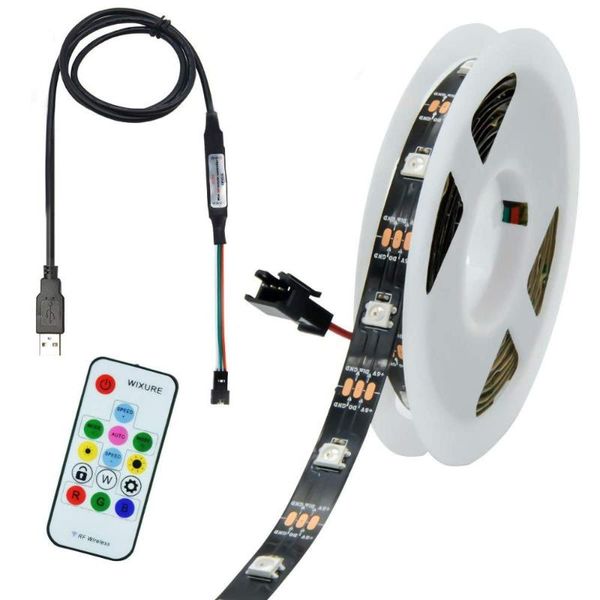 strips ws2812b magic color tv backlightled strip light bias lighting with 3.9ft mini dc5v usb port cable &rf 14key sp103e remote contro
strips ws2812b magic color tv backlightled strip light bias lighting with 3.9ft mini dc5v usb port cable &rf 14key sp103e remote contro