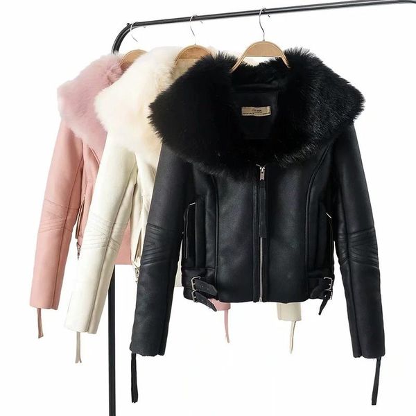 women's down & parkas autumn and winter style large lapel fur integrated pu women's fashion, Black
women's down & parkas autumn and winter style large lapel fur integrated pu women's fashion, Black