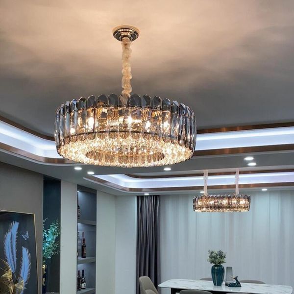 chandeliers luxury modern crystal chandelier lighting for dinng living room decoration bedroom lustre indoor home decor ceiling pendant lamp
chandeliers luxury modern crystal chandelier lighting for dinng living room decoration bedroom lustre indoor home decor ceiling pendant lamp