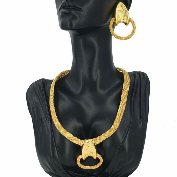 earrings & necklace mejewelry fashion women europe style round pendant dubai gold jewelry girl gift wedding accessories party, Silver
earrings & necklace mejewelry fashion women europe style round pendant dubai gold jewelry girl gift wedding accessories party, Silver
