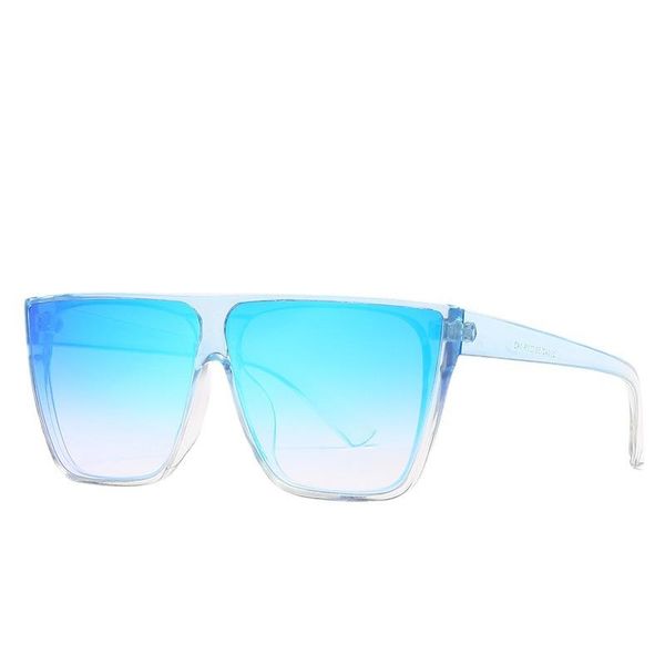sunglasses european and american gradient large frame transparent women's sports fashion outdoor, White;black
sunglasses european and american gradient large frame transparent women's sports fashion outdoor, White;black
