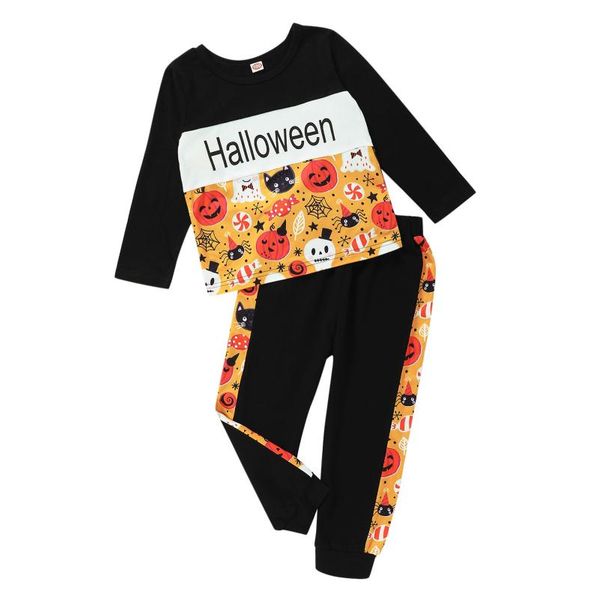 clothing sets 2pcs children's set toddler baby boys cute halloween letter long sleeve t-shirt +pumpkin cartoon pants outfits 1-5 years, White
clothing sets 2pcs children's set toddler baby boys cute halloween letter long sleeve t-shirt +pumpkin cartoon pants outfits 1-5 years, White