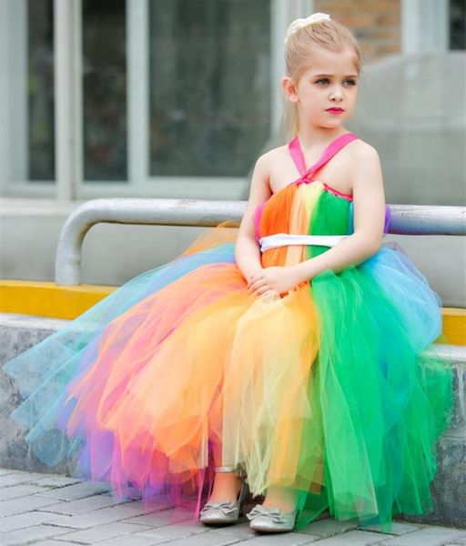 girl's dresses 2021 est rainbow flower girl tutu dress tulle girls costumes easter for colorful themed weddings 1pc, Red;yellow
girl's dresses 2021 est rainbow flower girl tutu dress tulle girls costumes easter for colorful themed weddings 1pc, Red;yellow