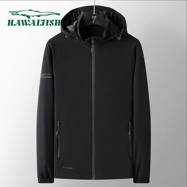 men's jackets hawaifish brand jacket 2021 autumn hooded trend solid color casaco masculino fashion casual chaqueta hombre, Black;brown
men's jackets hawaifish brand jacket 2021 autumn hooded trend solid color casaco masculino fashion casual chaqueta hombre, Black;brown