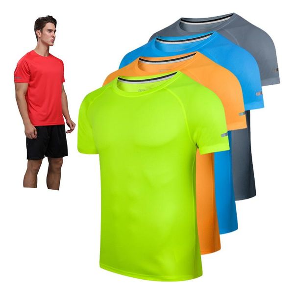 polyester running t-shirts short sleeve fitness t shirt for men shirts cycling outdoor gym breathable jerseys, Black;blue
polyester running t-shirts short sleeve fitness t shirt for men shirts cycling outdoor gym breathable jerseys, Black;blue