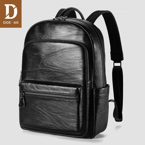 backpack dide lapgenuine leather wood grain cowhide waterproof school backpacks 15 inch men business travel bag
backpack dide lapgenuine leather wood grain cowhide waterproof school backpacks 15 inch men business travel bag