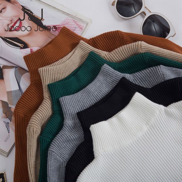 women autumn winter elegant solid turtleneck sweater high elastic slim knitting pullovers casual all-match knitteed jumpers 210518, White;black
women autumn winter elegant solid turtleneck sweater high elastic slim knitting pullovers casual all-match knitteed jumpers 210518, White;black