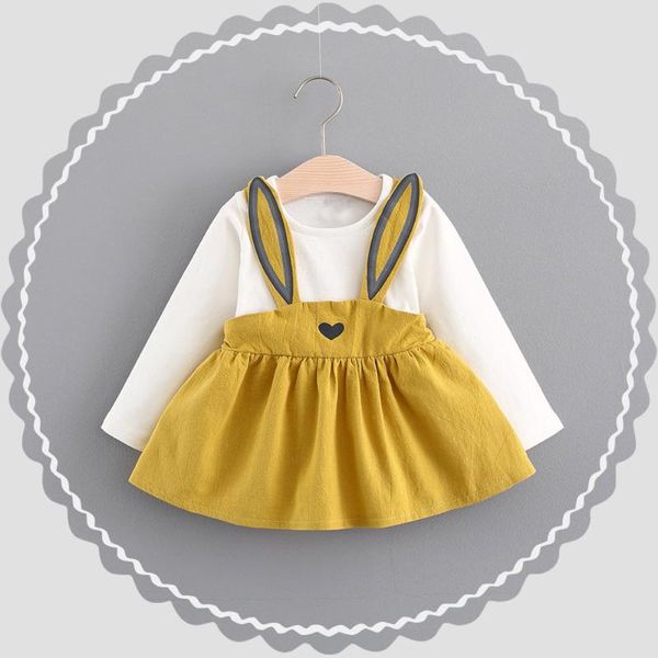 girl's dresses 0-3 years old autumn baby kids toddler girl bandage suit mini dress cute costume infant party vestidos #z, Red;yellow
girl's dresses 0-3 years old autumn baby kids toddler girl bandage suit mini dress cute costume infant party vestidos #z, Red;yellow