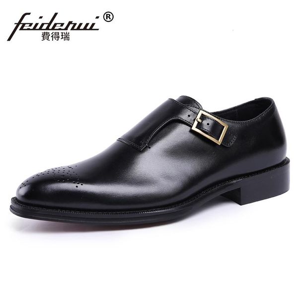 dress shoes luxury italian style man formal monk strap genuine leather male carved round toe men's wedding brogue footwear js33, Black
dress shoes luxury italian style man formal monk strap genuine leather male carved round toe men's wedding brogue footwear js33, Black