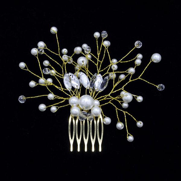 hair clips & barrettes 1pcs women xmas gift elegant wedding bridal pearl pins comb flower crystal bridesmaid jewelry accessories, Golden;silver
hair clips & barrettes 1pcs women xmas gift elegant wedding bridal pearl pins comb flower crystal bridesmaid jewelry accessories, Golden;silver