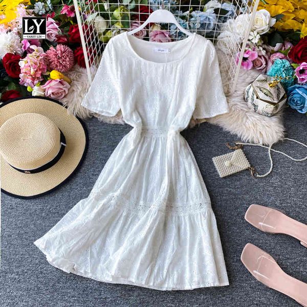 dresses new summer solid slim a line fairy o neck short sleeve high waist women party dress, Black;gray
dresses new summer solid slim a line fairy o neck short sleeve high waist women party dress, Black;gray