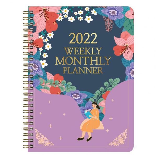 notepads a5 2022 thickened planner portable paper important dates schedule book for travel, Purple;pink
notepads a5 2022 thickened planner portable paper important dates schedule book for travel, Purple;pink