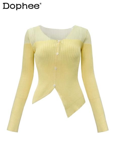 women's knits & tees gentle style milky yellow v-neck ice silk knitwear for women 2021 fashion knitted sweater summer solid color simpl, White
women's knits & tees gentle style milky yellow v-neck ice silk knitwear for women 2021 fashion knitted sweater summer solid color simpl, White