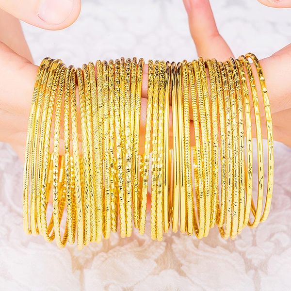 bangle no fade copper jewelry closed bracelet korean women party wedding gift bohemian brass gold plated thin wire coil, Black
bangle no fade copper jewelry closed bracelet korean women party wedding gift bohemian brass gold plated thin wire coil, Black
