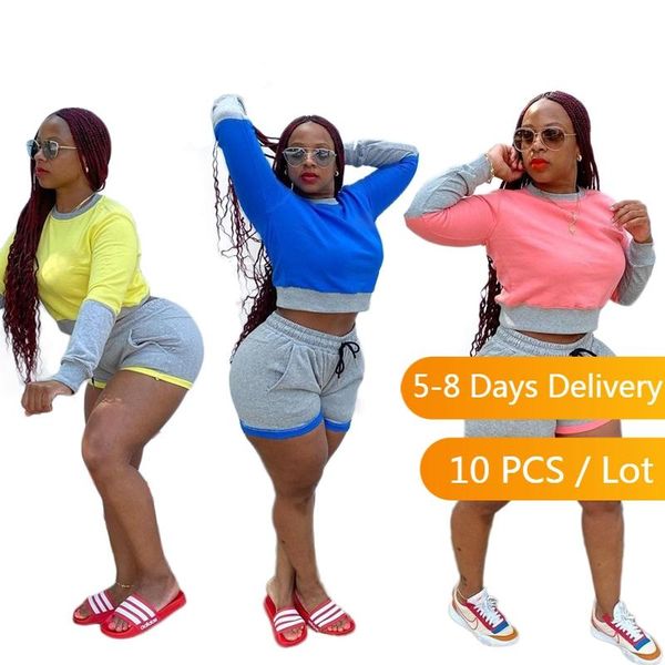 women's tracksuits wholesale clothes autumn tracksuit women sporty color patchwork plus size two piece set long sleeve sweatshirts and, Gray
women's tracksuits wholesale clothes autumn tracksuit women sporty color patchwork plus size two piece set long sleeve sweatshirts and, Gray