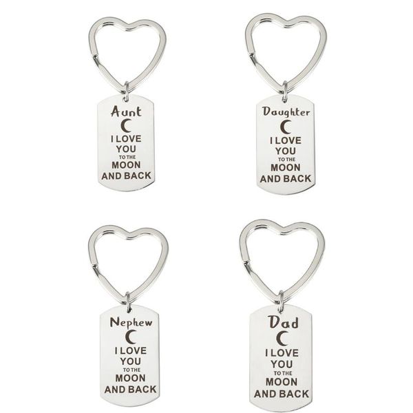 keychains family keychain fashion jewelry mum niece mom dad nephew brother nana for gift, Silver
keychains family keychain fashion jewelry mum niece mom dad nephew brother nana for gift, Silver