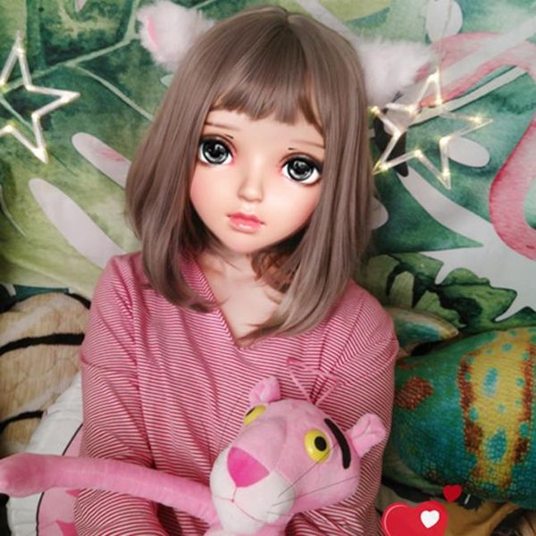 party masks (miao-11)female sweet girl resin half head kigurumi bjd mask cosplay japanese anime role lolita crossdress doll
party masks (miao-11)female sweet girl resin half head kigurumi bjd mask cosplay japanese anime role lolita crossdress doll