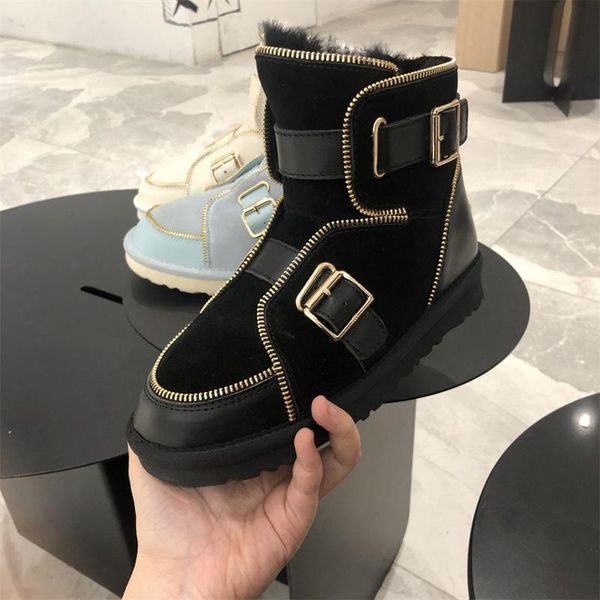 boots 2021 ladies snow fashion british style pin buckle belt mid-tube platform outdoor casual nude, Black
boots 2021 ladies snow fashion british style pin buckle belt mid-tube platform outdoor casual nude, Black