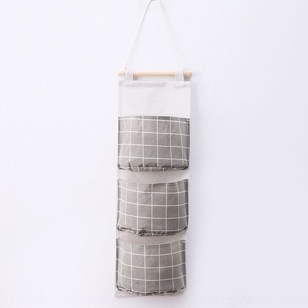 tKG creative cotton hemp waterproof plaid 3-layer hanging lattice fabric door storage storage bags hanging bag
tKG creative cotton hemp waterproof plaid 3-layer hanging lattice fabric door storage storage bags hanging bag
