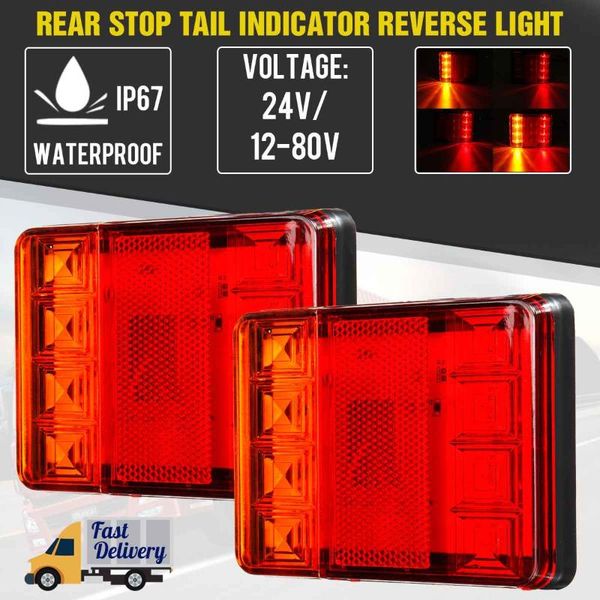 emergency lights 2pcs 12v 24v led car truck tail light taillight rear brake signal indicator marker for camper trailer lorry bus caravans
emergency lights 2pcs 12v 24v led car truck tail light taillight rear brake signal indicator marker for camper trailer lorry bus caravans