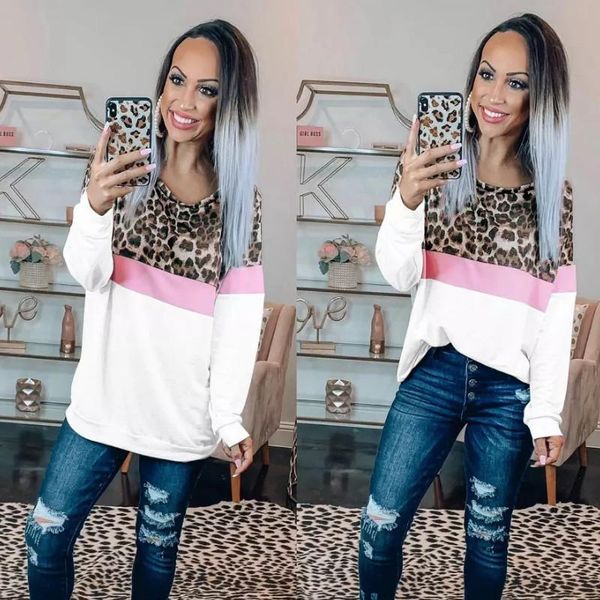 women's hoodies & sweatshirts women leopard long sleeve casual white black loose sweatshirt pullover female 2021 autumn basic
women's hoodies & sweatshirts women leopard long sleeve casual white black loose sweatshirt pullover female 2021 autumn basic