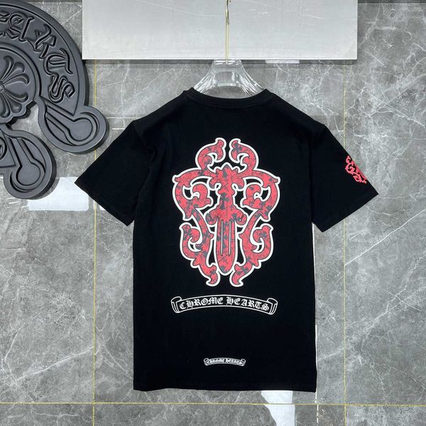 2022 chaopai heavy industry crowe new red sword cross sanskrit phantom male and female youth short sleeves, White;black
2022 chaopai heavy industry crowe new red sword cross sanskrit phantom male and female youth short sleeves, White;black