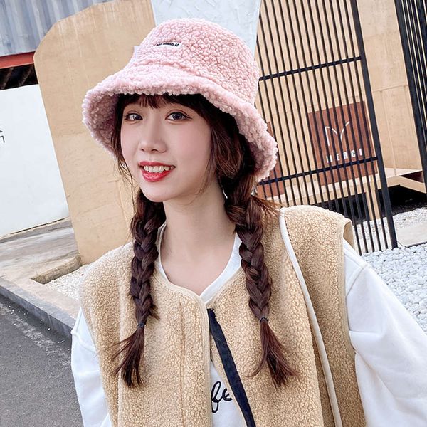autumn and winter hat children's korean student lamb wool warm fisherman basin, Blue;gray
autumn and winter hat children's korean student lamb wool warm fisherman basin, Blue;gray