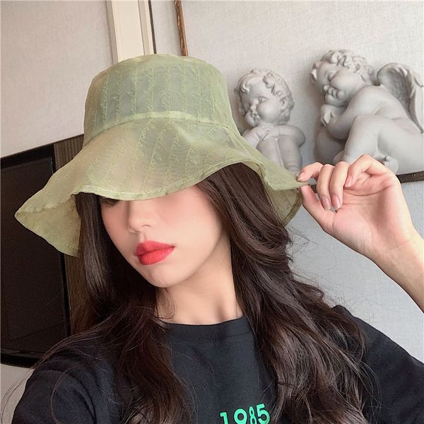 designer female summer organza big brim sunscreen fisherman's fashion letter basin net red cover face sunshade hat, Yellow
designer female summer organza big brim sunscreen fisherman's fashion letter basin net red cover face sunshade hat, Yellow
