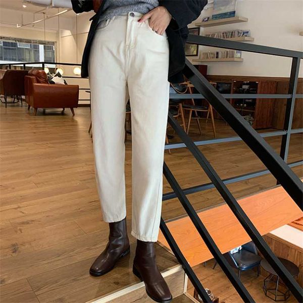 spring women pants white straight jeans female high waist loose belt denim pencil trousers casual winter fleece harlem women's, Blue
spring women pants white straight jeans female high waist loose belt denim pencil trousers casual winter fleece harlem women's, Blue