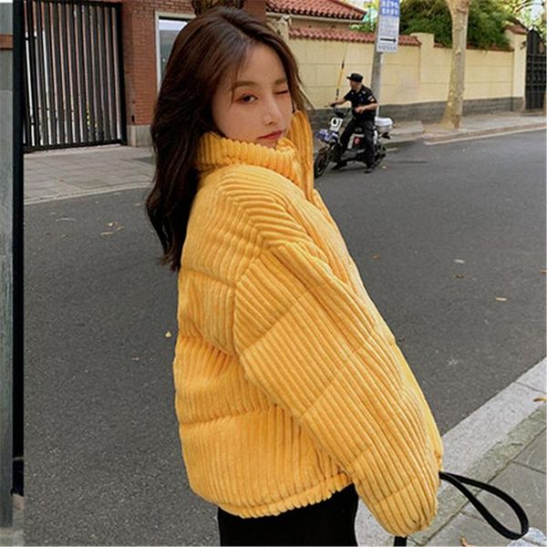 women's jackets female warm solid outwear ladies parkas college style women winter thicken short snow wear cotton corduroy coat, Black;brown
women's jackets female warm solid outwear ladies parkas college style women winter thicken short snow wear cotton corduroy coat, Black;brown