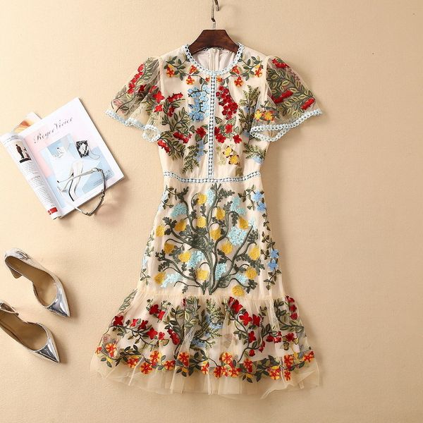 dresses european and american women's fashion spring style shirt collar heavy industry mesh embroidered fishtail dress hhxe, Black;gray
dresses european and american women's fashion spring style shirt collar heavy industry mesh embroidered fishtail dress hhxe, Black;gray