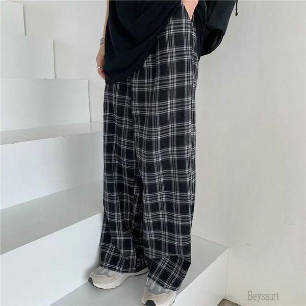 plaid casual oversize 2xl loose womens capris wide leg trousers harajuku hip hop all match streetwear, Black;white
plaid casual oversize 2xl loose womens capris wide leg trousers harajuku hip hop all match streetwear, Black;white
