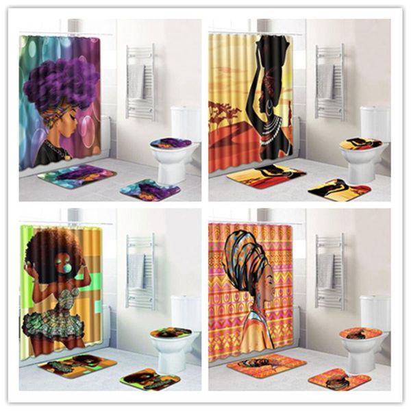 shower curtains 4 pcs set / digital printing waterproof curtain pad non-sliding carpet bathroom bathtub
shower curtains 4 pcs set / digital printing waterproof curtain pad non-sliding carpet bathroom bathtub