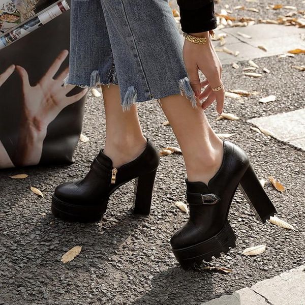 dress shoes 2021 fashion autumn women ankle boots leather black female high heels ultra platform round toe lady shoe
dress shoes 2021 fashion autumn women ankle boots leather black female high heels ultra platform round toe lady shoe
