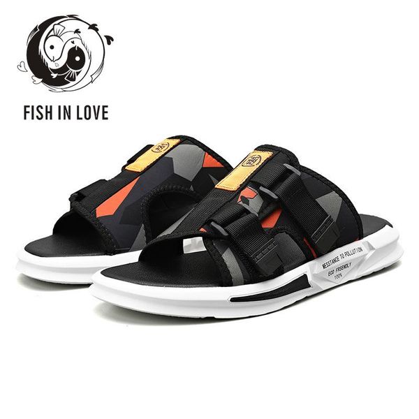 slippers fish in love2021 summer mesh fashion flow beach shoes wear outdoor cool flip flops, Black
slippers fish in love2021 summer mesh fashion flow beach shoes wear outdoor cool flip flops, Black