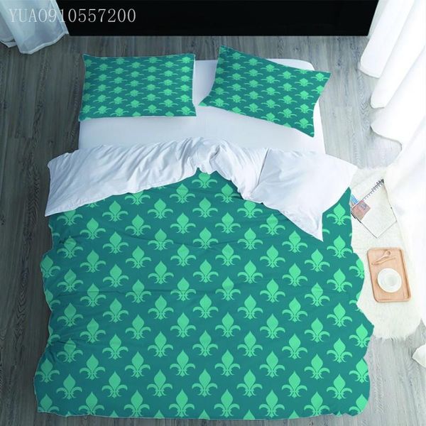 bedding sets luxury classic pattern 3d printed duvet cover green home textile 2/3 piece single double king full size set
bedding sets luxury classic pattern 3d printed duvet cover green home textile 2/3 piece single double king full size set