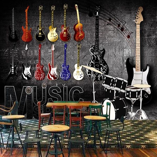 wallpapers 3d wallpaper retro rock music guitar brick wall murals restaurant cafe ktv bar clubs background paper for walls frescoes
wallpapers 3d wallpaper retro rock music guitar brick wall murals restaurant cafe ktv bar clubs background paper for walls frescoes