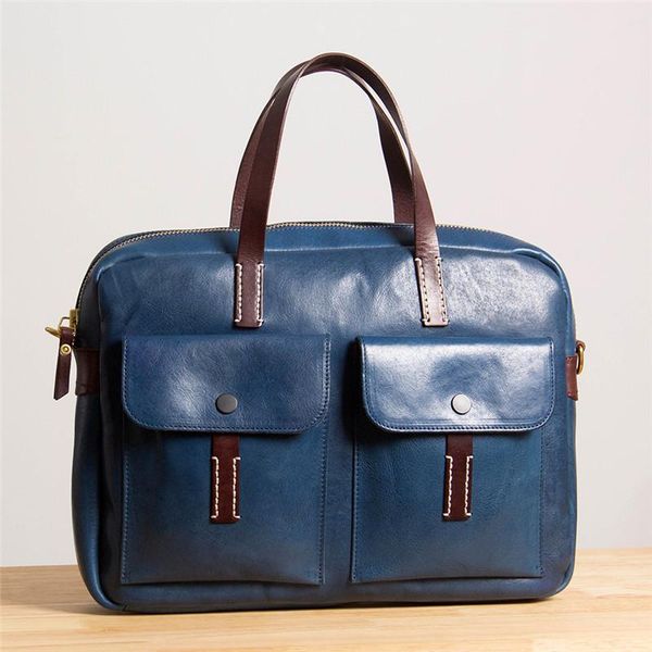 briefcases fashion handmade designer natural real leather men's large-capacity laphandbag daily work lawyer multi-pocket business bag
briefcases fashion handmade designer natural real leather men's large-capacity laphandbag daily work lawyer multi-pocket business bag