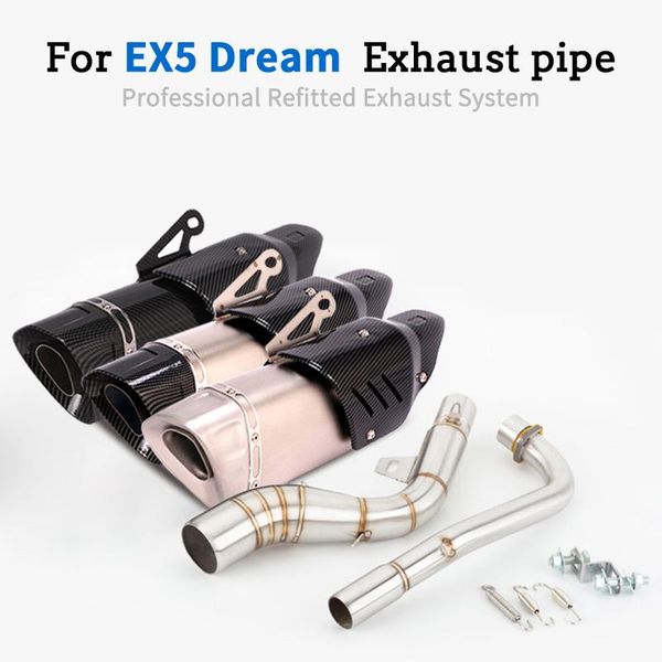 motorcycle exhaust system refitting accessories muffler for ex5 dream pipe with db killer
motorcycle exhaust system refitting accessories muffler for ex5 dream pipe with db killer