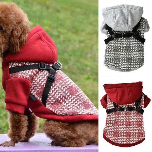 dog apparel clothes jacket with harness warm winter windproof pets chihuahua padded for small medium dogs inverno
dog apparel clothes jacket with harness warm winter windproof pets chihuahua padded for small medium dogs inverno
