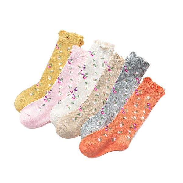 pairs baby girls socks for 1-8 year kids 2021 spring autumn korean style cartoon flower pattern cotton, Pink;yellow
pairs baby girls socks for 1-8 year kids 2021 spring autumn korean style cartoon flower pattern cotton, Pink;yellow