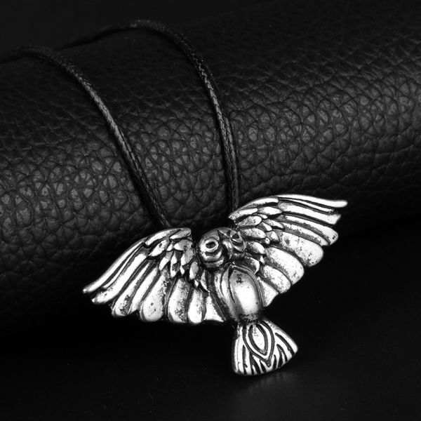 vintage jewelry norse viking amulet necklace triquetra animal teen eagle pendant supernatural amulet men gothic, Silver
vintage jewelry norse viking amulet necklace triquetra animal teen eagle pendant supernatural amulet men gothic, Silver