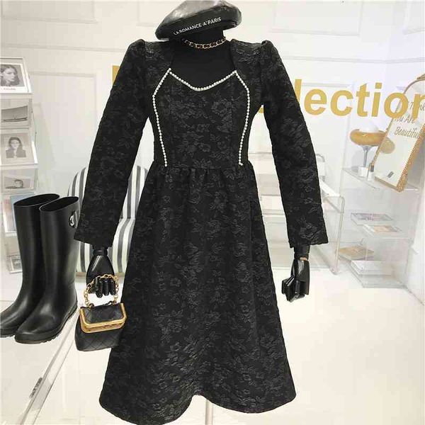 bubble temperature medium length white spring 2021 niche design dress of thin, Black;gray
bubble temperature medium length white spring 2021 niche design dress of thin, Black;gray